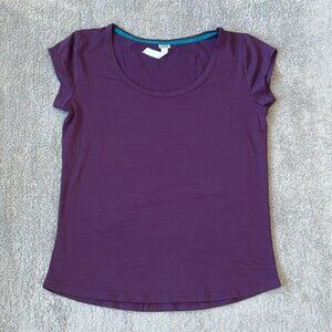 EC Diadora Purple Athletic Short Sleeve T-shirt - Size Small